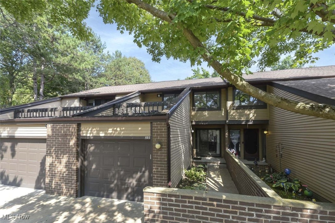This maintained two-bedroom, two-and-a-half-bathroom condo in Richmond Heights offers an ideal blend of comfort and convenience. As you step inside, you’ll be greeted by newer carpet that enhances the spacious living room, which features a slider that opens to a charming front patio, perfect for enjoying your morning coffee. The back patio, a private retreat surrounded by lush green space, provides an excellent setting for relaxation or entertaining guests. The well-appointed kitchen boasts ample cabinetry, ensuring plenty of storage for all your culinary needs. The main floor includes a convenient half bath, while the finished lower level features a cozy wood-burning fireplace, creating a warm atmosphere for gatherings. This level also houses the laundry area, adding to the functionality of the home. Both bedrooms are generously sized, with the master bedroom offering a private sanctuary that includes a walkout slider leading to its own secluded patio. The en-suite full bath adds an extra touch of luxury, making it a perfect escape. Nestled in a tucked-away area of the community, this condo also grants access to a community pool, ideal for those hot summer days. Don’t miss the opportunity to make this inviting condo your new home!