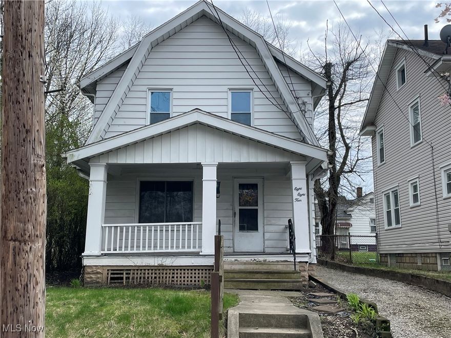 What a location!  Tucked in this neighborhood in the neighborhood of Perk Park, onlookers will find this great home just waiting for residents who are in need of a three-bedroom home.  This home is just a few miles of schools, the public playground and waterpark, the historical sites and the expressway.  The covered front porch invites visitors into the living room with a decorative mantle, leading into the dining area and kitchen.  Upstairs are three spacious bedrooms and bathroom with a fresh new look!  The back entrance has an exterior storage area for lawn equipment and outdoor toys.  The homes main floor has been freshly painted with a black and white motif, while the upstairs bedrooms have a warm tone with cream and neutral colors.  Residents will be responsible for paying all utilities and maintaining the lawn.  All interested applicants will be able to apply online with a $50 application fee per adult.  The application link will be provided by the listing agent.