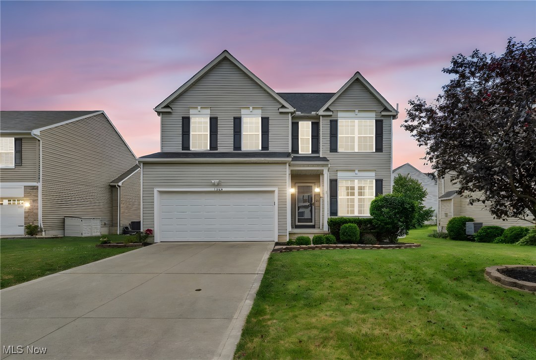 This beautifully updated 4-bedroom, 2.5-bath colonial offers over 2,600 square feet of living space and a thoughtfully designed open floor plan perfect for everyday living and entertaining. Step inside to a bright and welcoming foyer that opens to a private home office with elegant French doors, ideal for remote work or quiet reading. The entire first floor has been updated with wide plank LVP. The cozy living room features a gas fireplace and flows seamlessly into the spacious kitchen, updated with quartz counter tops, complete with a large island, a full stainless steel appliance package, and abundant cabinetry for all your storage needs. A sun-filled morning room with soaring vaulted ceilings extends off the kitchen, offering the perfect space for casual dining or relaxing with coffee. A convenient half bath and first-floor laundry complete the main level. Upstairs, you’ll find four generous bedrooms, including a luxurious owner’s suite with vaulted ceilings, a large walk-in closet, and a spa-like en-suite bath featuring a double vanity, soaking tub, and separate shower. The partially finished basement offers additional living space—ideal for a playroom, media room, or home gym. Enjoy outdoor living in the fully fenced backyard with a spacious patio and deck, perfect for gatherings, grilling, or enjoying quiet evenings under the stars. Don’t miss this wonderful opportunity—schedule your private tour today!