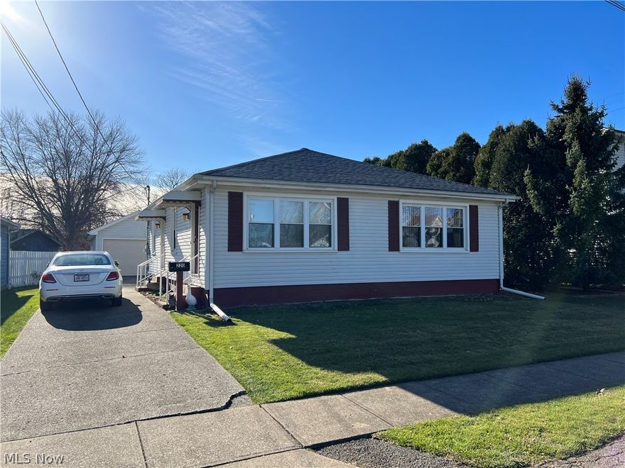 Southside location! Cute on-story home with updated kitchen and bath. 1-1/2 car detached garage. Starting out or slowing down fits your needs!