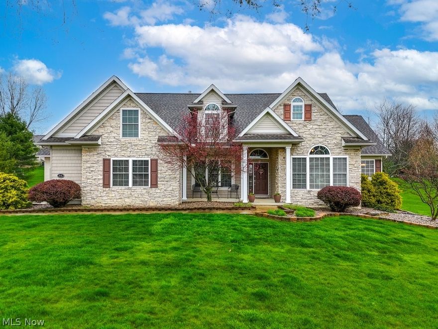 Welcome to your dream home! This stunning property is completely move-in ready, featuring 4 bedrooms and 4 bathrooms, perfect for accommodating everyone's needs. The open floor plan highlights a spacious great room with a striking floor-to-ceiling stone fireplace, an inviting eat-in kitchen, and a formal dining area ideal for gatherings. Explore the versatility of the main floor which includes an office space that could double as a fifth bedroom. The luxurious master suite is a true retreat, boasting a large walk-in closet and a well-appointed en-suite bathroom. Venture upstairs to discover three additional bedrooms; one enjoys a private bath, while the other two share a convenient Jack and Jill bathroom. The expansive basement offers great potential, already plumbed for a fifth bathroom, and awaits your finishing touches. Outside, the large backyard and covered rear porch provide a perfect backdrop for entertaining or relaxing in tranquility. Located in one of Wooster's finest neighborhoods, this home is a gem not to be missed. Contact us today to schedule your private showing and see all that this wonderful home has to offer!