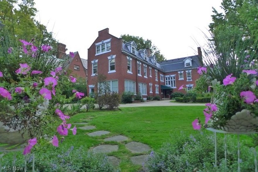 Rare opportunity to rent your own English Manor style brick home in Cleveland Heights. Magnificent and gracious main rooms and impeccable updates. Updated granite Kitchen with 2nd prep Kitchen w/morning room, adjoining porches, richly paneled Dining Room, multiple family room spaces and a Year-Round sun-room with marble floors. Master Suite includes walls of windows, a sitting room, dressing room & master bathroom. 4 additional bedrooms plus den on second floor. Bonus room/office and bedroom on third floor. Snow plow and lawn care is included and also House Cleaning twice monthly! Close to Shaker Lakes, downtown, hospitals and the University Circle's cultural hub.