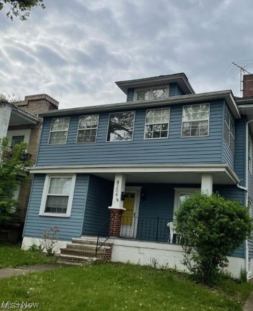 Great investment opportunity with this duplex! Easy access to downtown and Opportunity Corridor with easy access to I-77.Two bedroom unit downstairs is occupied and the three bedroom unit on floors 2 and 3 provide a great income opportunity. Must see property with plenty of space! Both units are currently vacant.