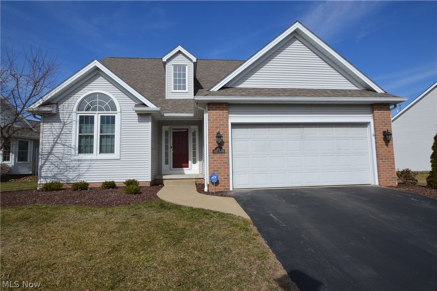 Lake Pointe Circle is where you will find easy, luxurious living in this stunning 3 bedroom, 2 1/2 bath condo.  Upgrades are prevalent with impressive attention to detail in every room.  Enjoy your morning coffee with a view of the lake in the spacious sun room which is open to the large eat in kitchen and vaulted living room.  Take advantage of convenient first floor laundry right off the attached 2 car garage.  Retire to your own private master suite with generous closet space and updated master bath.  2015 updates include the kitchen, bathrooms, Kinetico Water System, Appliances, Air Conditioning, and also a new roof in 2014.  Nothing to do but move in and enjoy low maintenance living!  This is a space that outshines the others.  Call today for your own private showing.