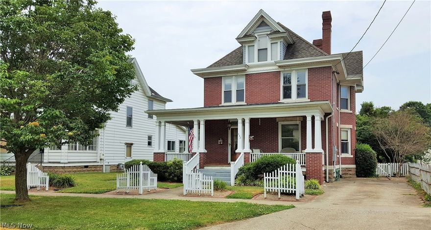 A Victorian Era home that is conveniently located to schools, city park, shopping and dining in the Williamstown School District. Period Piece Built Ins, pocket Doors, 3 Fire Places, Hardwoods throughout and the traditional Butler's Stairwell.  Numerous Updates including Granite Couters, '11, 1st floor hardwoods refinished '12, Garage Doors in '13, addition in 1990's, Appliances 4-6 yrs. old.  Easy to entertain with multiple decks and Grilling Area as well as formal Dining Room and Bar Area.  Garage has ample storage, multi car parking and workshop area.  Basement can be finished for a LL Family/Rec Room.