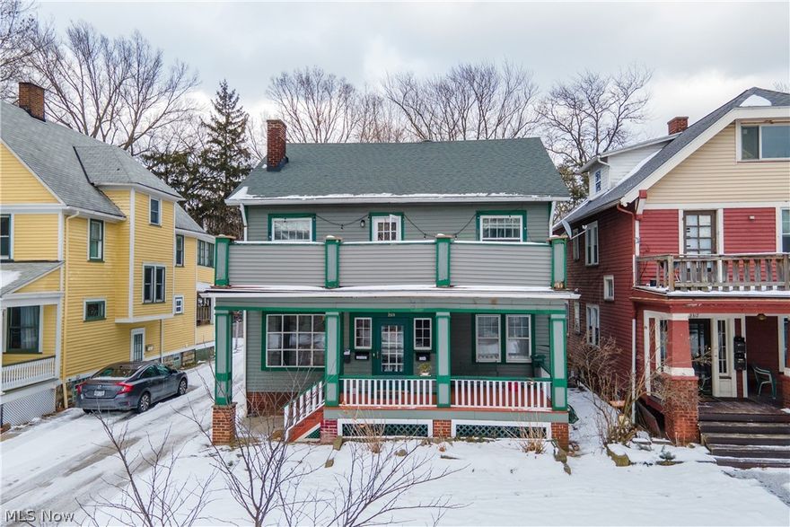 Remodeled 3-Family in fantastic location, just minutes from hospitals and universities.  First and second floor suites have CENTRAL AC, in-suite laundry, beautiful kitchens with granite, breakfast bars, exposed brick...  Second floor suite has a very large private sundeck.  Third floor has a washer and dryer in the basement.  Plenty of parking.  All appliances, including the Viking stove, stay.  Seller to deliver property POS-compliant and to replace deteriorated exterior wood pieces.