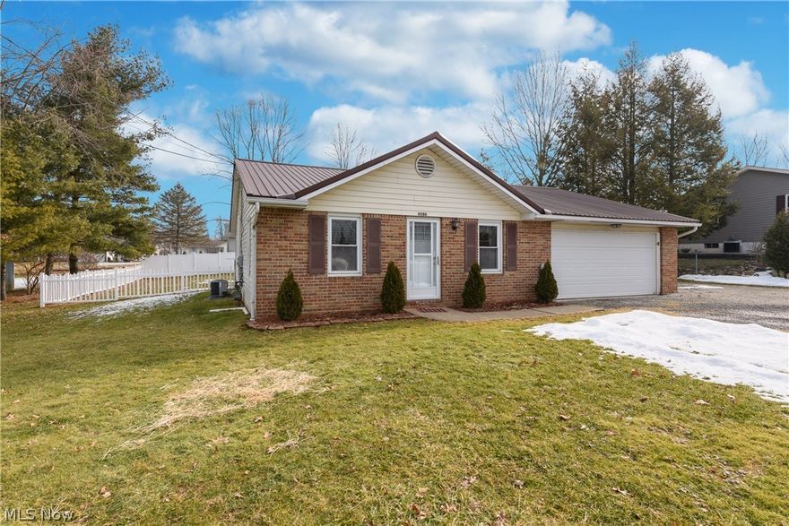 Are you looking for a home to move right into?  Get ready to pack your bags.  This one story home has been completely updated and is close to the canal walking and biking trails. Inside you will enjoy the updated kitchen and bathroom, bedroom that walks out to your private deck, and heated garage with a laundry room.  Outside you will enjoy the spacious deck that overlooks the fenced-in backyard and new out building.  There are many updates including the furnace, a/c, deck, garage floor, siding, windows, metal roof, garage heater, and more.  Schedule your appointment today.