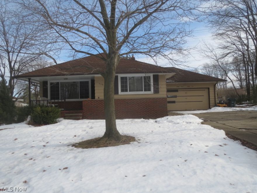 Nice 3 bedroom, 1.1 bath ranch home on a double lot. Eat-in kitchen with oak cabinets. Full basement that has been partially finished and has glass block windows. Covered patio and 2 car attached garage. All this on a 3/4 acre lot. This property is eligible for HomePath Mortgage Financing and HomePath Renovation Mortgage Financing.