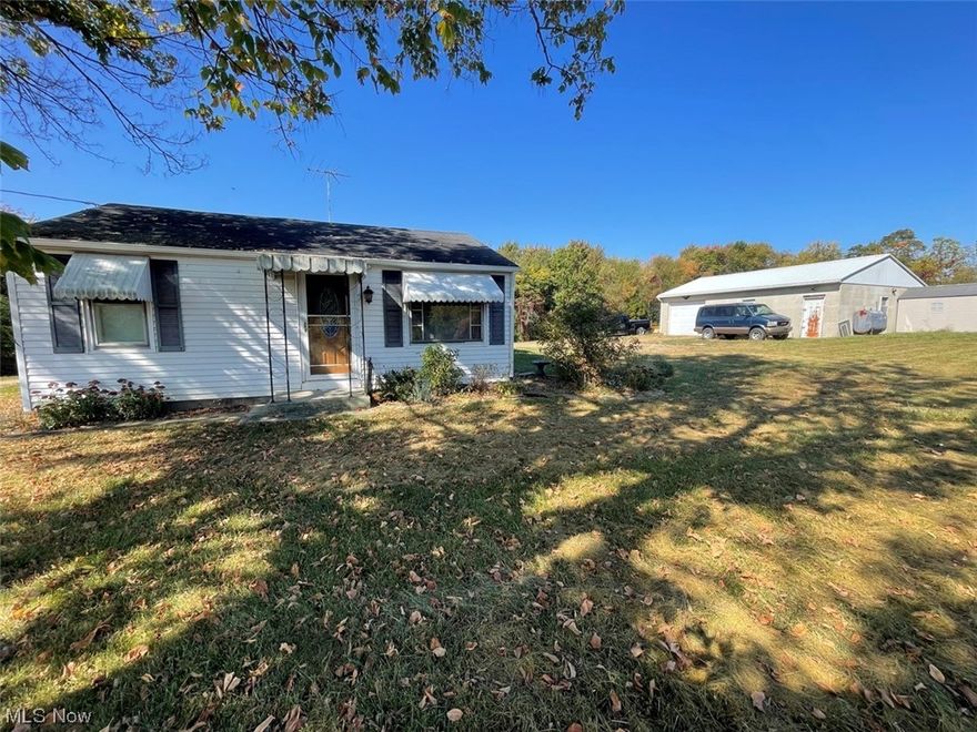 Estate Auction - 3+/- Acres With Starter Home & Garage - 2 Bedrooms – Full Bath - Bethlehem Twp. – Stark Co., OH - Fairless Local Schools. Live Auction W/ Online Bidding Available. All sells to settle the Paul V. Tuzzio II Estate. Stark County Probate case #246226 on location. ONLINE BIDDING BEGINS SUNDAY, OCTOBER 29, 2023 – 9:00 AM and AUCTION LIVE ON-SITE BIDDING WILL BEGIN WEDNESDAY – NOVEMBER 1, 2023 – 12:30 PM. Stark County parcel #1002180 features 2.99 acres with a hideaway setting. Fixer-upper ranch home built in 1957. Two bedrooms, one full bath, partial basement. Detached 26’x36’ block garage, storage barns, shipping container workshop, etc. Oil heat, gravel drive, nice setting. Fairless local schools. Taxes are $837.68 per half year. 
Note: The home will be open for viewing on auction day starting at 11:30 AM. Terms On Real Estate: 10% down auction day, balance due at closing. A 10% buyer’s premium will be added to the highest bid to establish the purchase price. Any desired inspections must be made prior to bidding. All information contained herein was derived from sources believed to be correct. Information is believed to be accurate but not guaranteed.