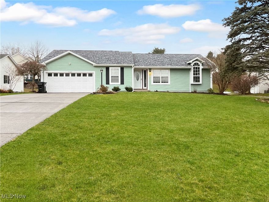 Experience luxury living in this exquisite 3-bedroom, 2-bathroom open-concept ranch located in the highly sought-after HUNTINGTON WOODS that just got a brand-new roof December 2025!!! This stunning home is just minutes from shops, restaurants, Mill Creek Park, Golf Courses, major highways, and so much more. As you enter this updated home, the breathtaking Great Room welcomes you with soaring ceilings, contemporary lighting, fresh paint, and gorgeous vinyl flooring that flows seamlessly into the dining area. Enjoy your morning coffee year-round in the bright four-season room or step outside onto the peaceful patio! The Gourmet Kitchen is a chef’s dream—featuring updated cabinetry, floating shelves, granite countertops, tile backsplash, brand-new stainless-steel appliances, a sleek range hood, and luxurious plank-style porcelain flooring. Convenience is key with the first-floor laundry room, complete with high-efficiency front-load washer and dryer and additional storage. The attached 2-car garage also offers ample storage space. The spacious Primary Suite is a true retreat with a custom closet, sliding barn door, double vanity with granite countertops, beautifully tiled tub/shower combo, and elegant porcelain tile flooring. The secondary bedrooms feature high ceilings, generous closets, and an updated full bathroom with a beautifully tiled walk-in shower.