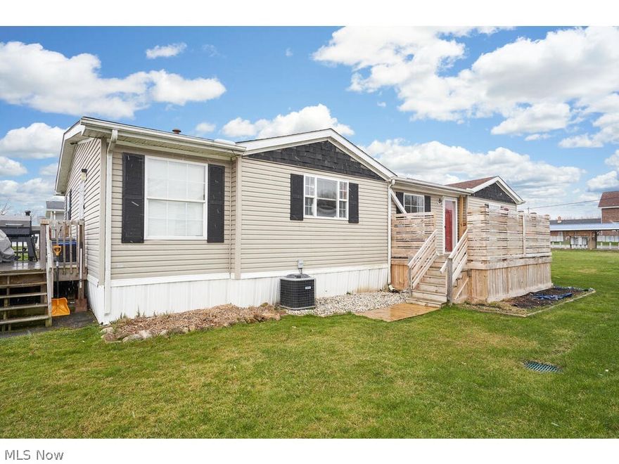 Welcome to this spacious 3 bedroom, 2 full bath manufactured home that is packed with updates! Offering an open floor plan with a bright & airy living room with tons of natural light, dining area, kitchen with newer appliances, breakfast bar and large pantry. A spacious primary bedroom with a walk-in closet and full bath, 2 generously sized bedrooms and another full bathroom complete the main level. Also featuring a mud room, 2 decks perfect for your morning coffee and a shed!