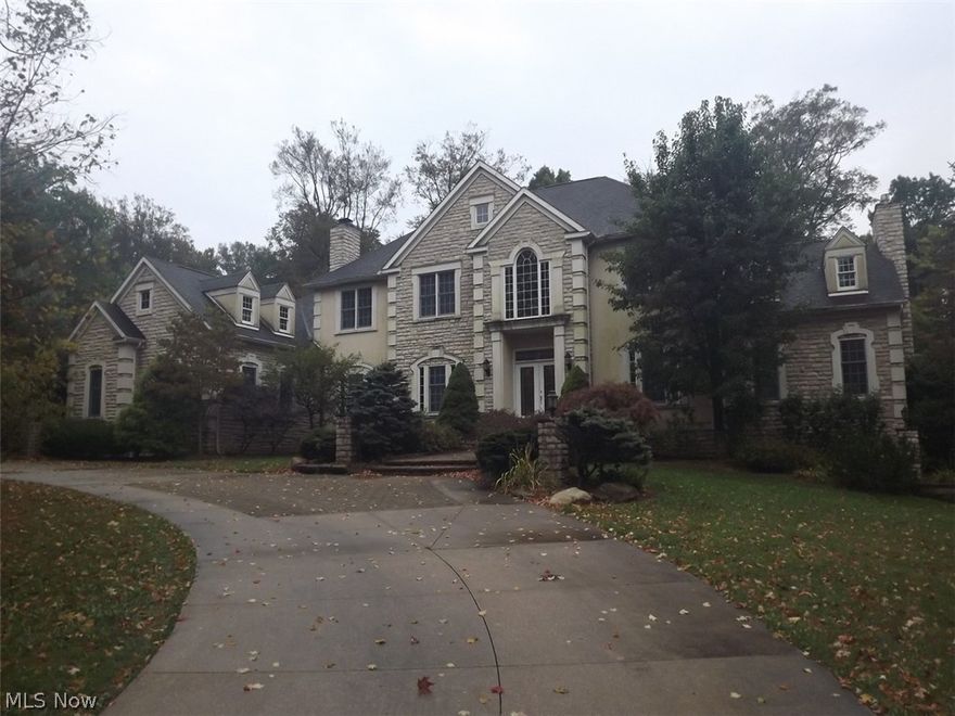 Welcome home to 4466 Forest Brooke Ct! This beautiful home offers over 6000 sf of living space which includes 5BR/5.5BA. The spacious kitchen features cherry cabinets and granite countertops. One of the three fireplaces is in the first floor master suite. A second FP is in the office/den. There is also a first floor laundry. The lower level is finished as a rec room with FP, wet bar and another full bath. Some TLC is needed here. Schedule your showing today!