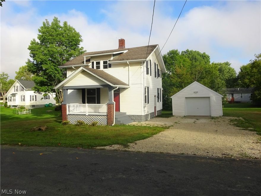 Wow, just move in this Charming 3 bedroom Cape Cod. From the floor to the ceiling - Like a new house. Bright Sun filled kitchen with new cabinets. Large Living Room and Dining Room. Half bathroom was added to this house and the full bathroom has been completely remodeled. All new flooring. Comfortable covered Front Porch. Single car garage.