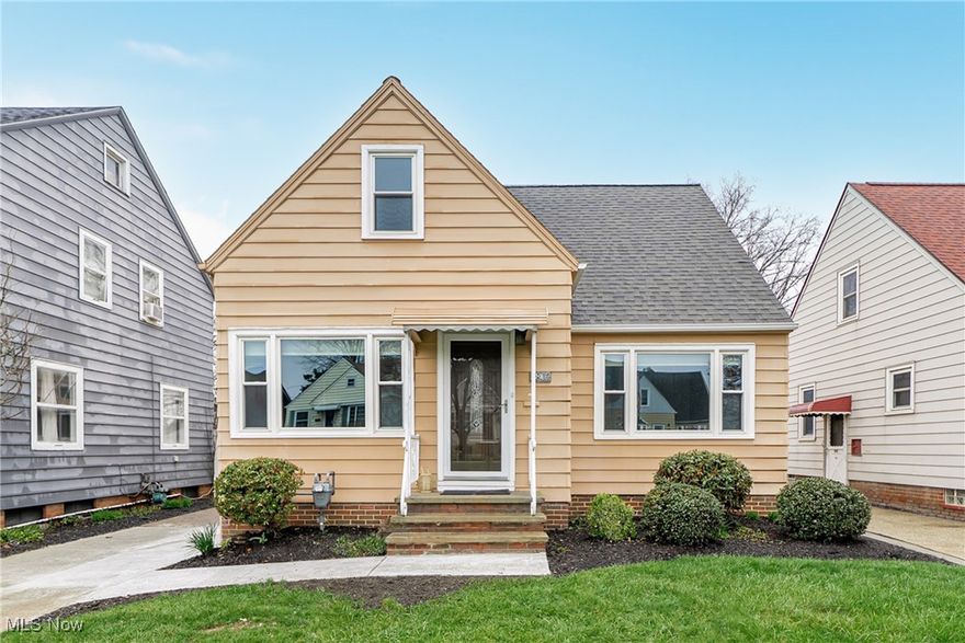 Welcome home to this charming 3-bedroom, 1.5-bathroom bungalow in the heart of Parma! With two spacious bedrooms on the main floor and a versatile third bedroom upstairs, this home offers flexibility for any lifestyle. The bonus flex room on the second level is perfect for a home office, playroom, or extra storage.  

The updated kitchen boasts sleek stainless steel appliances, stylish shaker cabinetry, and modern finishes, making meal prep a delight. The first-floor full bath features tasteful updates, while the finished basement with a half bath provides even more living space - great for a rec room, home gym, or entertainment area.  

Enjoy outdoor living on the covered back porch overlooking the deep backyard with vinyl privacy fence. A 1.5-car garage offers ample storage for tools and toys. With new carpet, updated windows, and all appliances included, this move-in-ready home is a must-see! Conveniently located near shopping, dining, and parks, schedule your showing today!