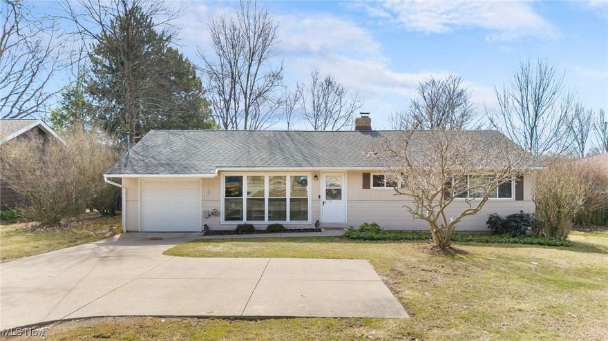 Looking for a Gem of a Broadview Heights ranch, then look no further!  This beautiful move in ready 3 bedroom 1.5 bath is what you have been waiting for.  Walkthrough the front door and notice the well maintained ranch featuring hardwood floors, updated paint and tons of natural light.  3 large bedrooms boasts tons of storage space with an updated full bath boasting tile backsplash, updated vanity and light fixtures.  The cozy kitchen features two toned, well maintained cabinets, tile back splash and tons of natural light overlooking the massive fenced in back yard.  The backyard features a huge wooden deck to accompany the large backyard that can with stone first pit to fit all of your outdoor needs. Walk into the partially finished basement and see a massive recreation room giving you tons of extra living space!!  Did I mention all of the appliances stay?!  This beautiful Broadview Heights ranch will not last.  Get your showings in ASAP!