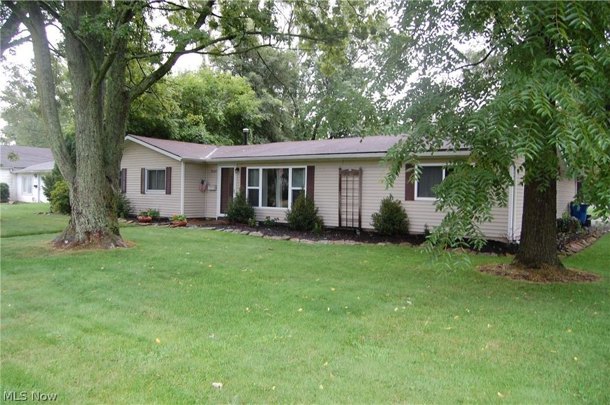Welcome to this spacious and updated ranch home located in the heart of North Ridgeville.  This home offers 4 bedrooms and 2 full baths.  If you're looking for one floor living and completely move in ready this is the home.  Recent updates include new stainless steel kitchen appliances in 2019, new kitchen flooring in 2019, new furnace and a/c unit in 2017, new HWT in 2016, roof, windows and master suite addition approx 2011.  There is nice neurtral decor throughout.  This home sits on almost 1/2 acre and the fenced backyard offers lots of privacy, an above ground pool installed in approx 2015, and a patio with pergula perfect for outdoor fun and enteraining. There is a 2 car attached garage, and additional driveway parking off to the side.  Close to shopping, highways, and entertainment.  Call today for a private showing.