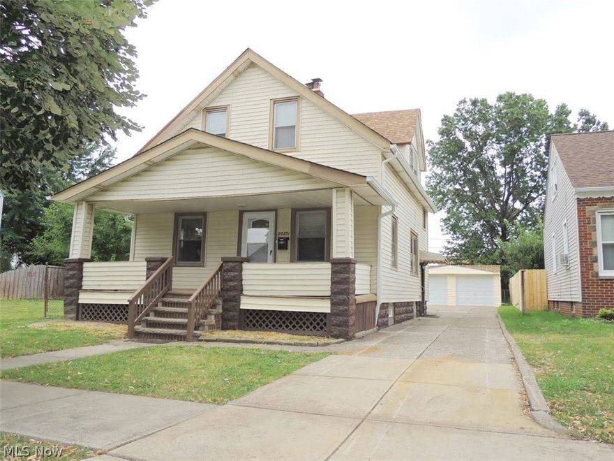 This gorgeous Cape Cod-style home has been completely renovated inside and out. The home features 4 bedrooms, 1.5 bathrooms, and offers approximately 1,366 square feet of living space on a lot size of about 4,960 square feet. Large living room with new flooring. Formal dining room with new flooring and a new hanging light fixture. Update kitchen with freshly painted built-in cabinets, new cabinet hardware, new range with a new exhaust fan, new refrigerator, all new light fixtures, and new flooring. Renovated full bathroom off the kitchen with new energy-efficient toilet, new shower tile, and new flooring. One bedroom with a new ceiling fan and a closet is located on the first floor. The second floor features the additional 3 bedrooms and the half bathroom. The 3 bedrooms all come with a ceiling fan, a closet, and new flooring. The half bathroom has a new vanity, a new mirror, and tile flooring. Full unfinished basement with washer/dryer hookups. 2 car detached garage. This gorgeous Cap