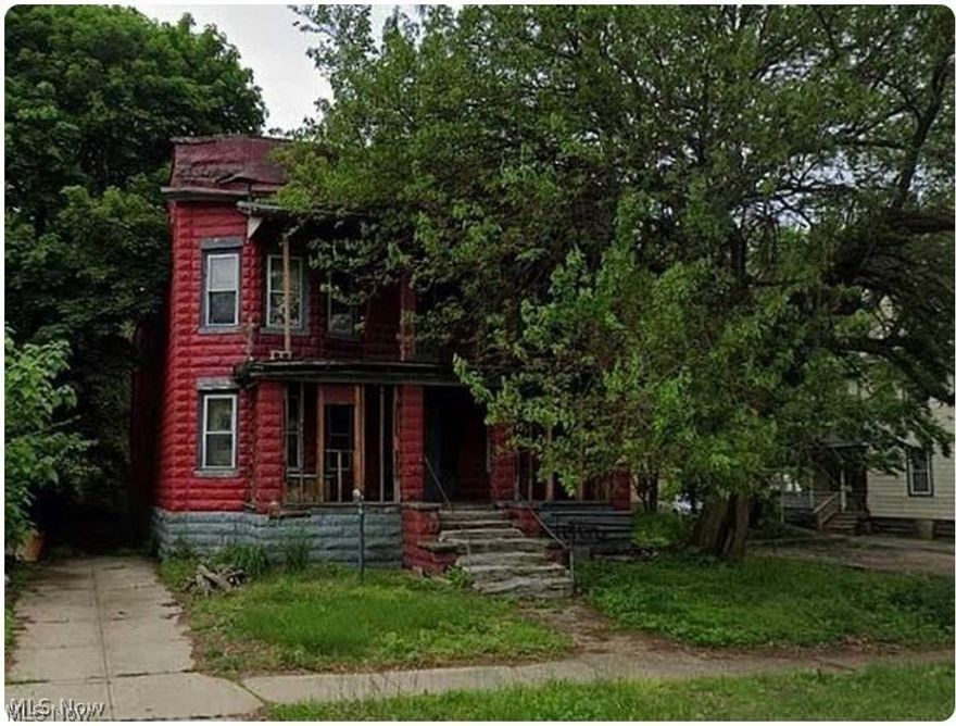 Calling all investors! Great value add opportunity! Featuring this 7044 square foot 4 unit multifamily that's ready for your renovation dreams today! A few blocks from University Circle/Dowtown- Great location! Each unit offers a spacious layout with 2 bedrooms, one full bath, kitchen, large living room with fireplace and private entry. Large basement area with private storage for each unit available. Nice Lot! Solid Stone Building! Roof has been patched, no current leaks. ARV over 300,000+ after renovations are complete! Selling AS IS. Priced to sell! Schedule your showing today! This won't last long!