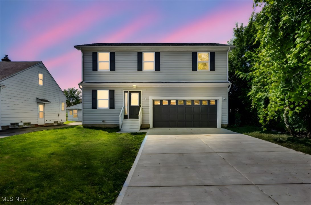 Welcome to your Brand new construction dream home! This stunning 3 bedroom, 2 full bath, 2 half bath new colonial build offers 1,474 sq ft of modern living space with an attached 2-car garage. Step inside to an open floor plan featuring luxury plank flooring throughout. The kitchen is designed to impress with white cabinetry, granite countertops, custom backsplash, and a full set of stainless steel appliances included. Upstairs you’ll find 3 spacious bedrooms, including a primary suite with double vanity and walk-in shower. The second floor laundry adds convenience, and the additional bedrooms offer generous closets and a full main bath. The partially finished basement includes a versatile sitting room and half bath. Outside, enjoy a wood deck with sliding patio doors, perfect for relaxing or entertaining. Everything is brand new, and the home includes a 15-year 100% tax abatement for incredible savings! Located close to shopping, schools, parks, and major highways, this is a rare opportunity in a city that’s thriving and growing every day. Schedule your showing today this one won’t last long!