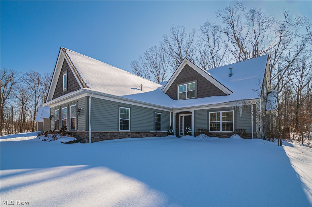 Welcome home to 10230 Karaboo Trail... this custom built Payne and Payne 2014 Cape Cod has all the bells and whistles you're looking for. Main level has refinished wood flooring throughout. Over sized first floor master suite with reading room, walk in closet, walk in ceramic shower and an over sized soaking tub. Custom built stone see through gas fireplace divides the dining room and office space. Dramatic two story great room featuring a stone fireplace, accented with a restoration hardware chandelier opening into the gourmet kitchen. Kitchen boasts a large granite island, granite countertops and a walk in pantry. 3 large bedrooms upstairs all which feature walk in closets. 3 car side load garage with plenty of storage. Relax after a long day on your designer paver patio and fenced in back yard which is great for entertaining. Additional unfinished attic space off upstairs bedroom leaves you a blank canvas for your own ideas. This home is truly one of a kind! Showing starting Febru
