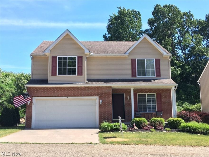 Welcome to 3224 Foxford Court an immaculate  3bedroom, 2.5 bathroom home in The Lakes at Brittany Points subdivision in Lakemore township. The large master suite features  cathedral ceilings,  huge master bath with double sinks,  jetted tub,  glass shower, and walk in closet . There is  a 2nd floor Laundry for your convenience,  private back yard, large open living room  with a fireplace. The lovely kitchen has one year old Stainless Steel appliances that are included with home. Walk out of your dining area though sliding glass doors to your beautiful back deck and freshly landscaped private yard.  New Ducane A/C 2015. Call and make an appointment today!