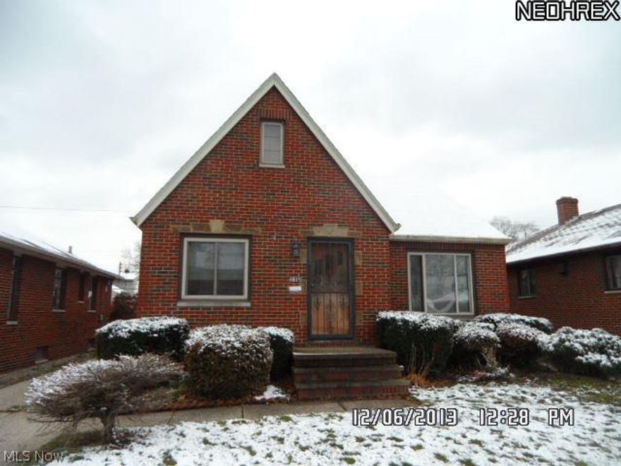 Brick bungalow with tons of potential! This home will need some tlc and cosmetics, however it does offer hardwood floors, dining room with built ins, a finished basement with rec room, bar, three quarter bath and a fourth bedroom, fenced lot, second floor dormer bedroom with small nook for storage or toys, ceramic tile in the bath and more. Plenty to do but Plenty of possibilities!This property is eligible under the Freddie Mac first look Initiative until 1-30-14.