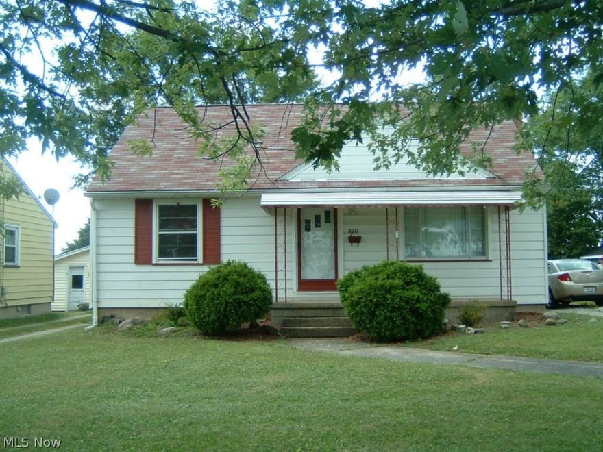 Home needs some TLC. Home is being sold in As is condition. 3BR 1 Bath Cape Cod. Eat In Kitchen, Large LR. 1 car detached garage  Newer roof.