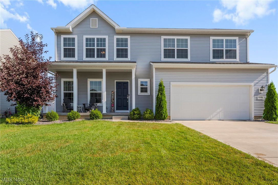 Welcome to 37174 Amber Way—a stunning 4-bedroom plus office, 2.5-bath home in the sought-after Meadow Lakes community! Built in 2021 by K. Hovnanian Homes, this 2,618 sq ft colonial offers the perfect blend of modern construction and stylish upgrades. Step inside to find brand new luxury vinyl flooring throughout the main level and all new carpet upstairs.
The heart of the home is the oversized kitchen featuring an abundance of deep admiral blue cabinetry, extensive counter space, and a functional layout ideal for entertaining. The large great room flows seamlessly from the kitchen, creating a spacious open-concept feel.
Upstairs, you'll find four generously sized bedrooms—including a luxurious master suite with a private ensuite bath and walk-in closet. A dedicated first-floor office offers the perfect space to work from home.
Enjoy outdoor living in the fully fenced backyard, complete with a concrete patio—ideal for summer barbecues and relaxing evenings. Conveniently located near shopping, schools, and parks, this move-in ready home is the one you've been waiting for!