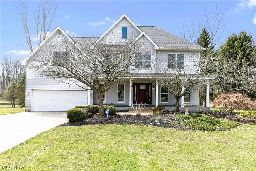 Must see Custom Build Colonial situated on over an acre! Conveniently located minutes from Rt. 2 and the turnpike for easy commutes. You will be welcomed by the inviting front porch, accented by the sandstone steps, custom brick walkway and front oasis garden. Upon entering the spacious foyer you will be wowed by the gorgeous hardwood floors throughout, functional layout and details like the pocket doors. The large kitchen features granite counters and stainless steel appliances. Walk out on to the huge patio, perfect for summer entertaining. The family room features a gas fireplace and great views. On the second floor you will find the bedrooms and master suite. Relax in the heated luxury air bathtub in the master bath with hammered copper sinks and granite counters. Full attic with plenty of storage. Check out the bonus rooms in the finished basement. Furnace, A/C, efficient tankless water heater and roof all updated in 2016! Fresh paint and move in ready. No city tax, HOA or fees he