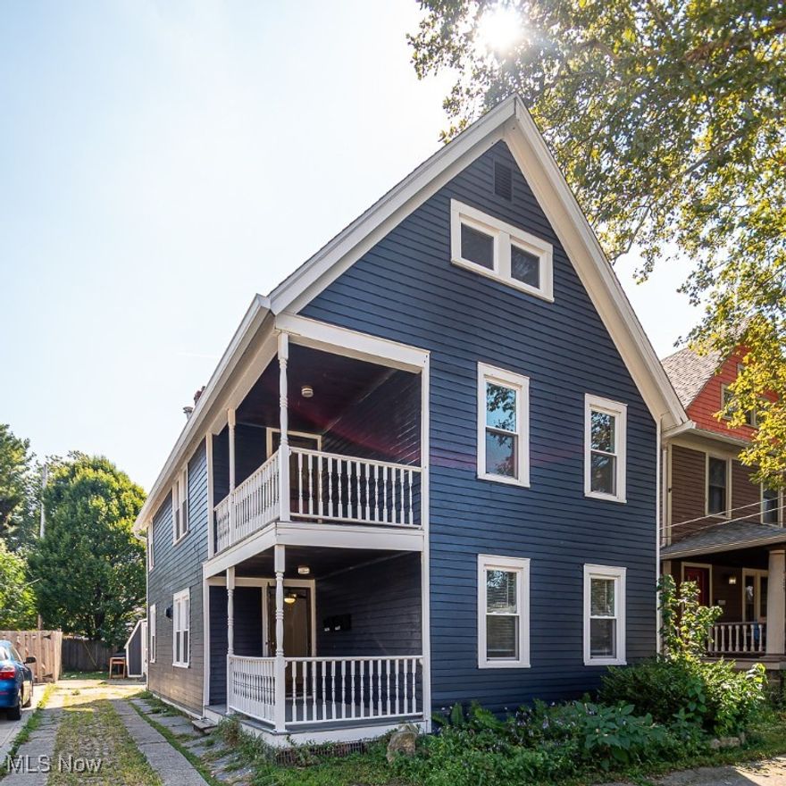 Welcome to 4205 Woodbine Ave -1 bedroom/1 bathroom available now in an ideal location of Ohio City. You’ll find it easy to walk a half block to a park or short distance on tree-lined streets to the area's best restaurants, cafes and boutiques. This spacious two-bedroom unit features new vinyl plank/Hardwood floors throughout the upper unit and has been updated from top to bottom. The front porch is super charming. The full bathroom is newly tiled and features a fresh vanity and sink. Living area features high ceilings and every window has been replaced for high efficiency. The kitchen is complete with a full set of stainless steel appliancesand plenty of cabinets. Washer/dryer conveniently located in the unit. Pet-friendly with some restrictions. Ample street parking in a well lit and low-traffic area! Tenants pay for all utilities. Well-maintained building and great management. Contact agent with further questions!
