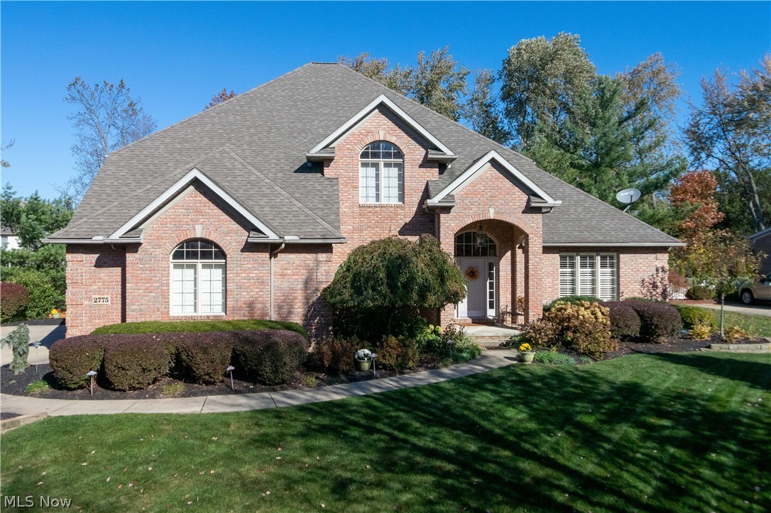 Absolutely stunning home completely updated thru-out: 4 bedrooms, additional living space in finished lower level not included used as 5th prior, each bdrm has access to one of the 4 full bathrooms plus an additional half powder bath on main floor near office (which could be a 1st floor additional bedroom for multi-generational living), 3+ car garage, mostly brick exterior in the highly sought pool community Hertfordshire in the Revere School District! From the solid poured concrete wall foundation to the sleek hip roof, construction is solid & finishes are all highend & completely renewed over past 3 years! Updates include 6” baseboards, crown molding & gorgeous hardwood in entry Foyer, halls, Family Room, Kitchen, Eat In area, Office, Living Room & Dining Room! Kitchen decked out in high end solid Shiloh cabinetry & all the details including some rain glass & specialty cabinets, granite countertops, stainless steel Bosch & GE Profile appliances, vent hood, accent lighting all profess