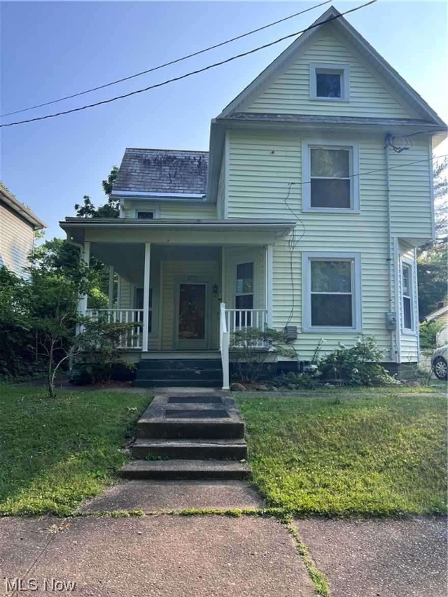 Quiet neighborhood within walking distance to downtown. Oak kitchen with a nice island, 2 decorative fireplaces, oak kitchen, laundry on first floor. Plenty of attic storage as well as basement. Flat yard and parking for 2 cars off street.