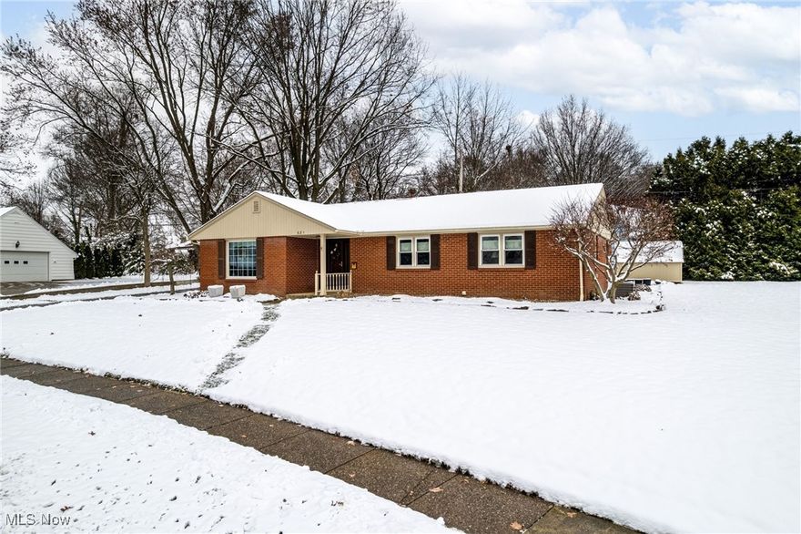 Discover the charm and convenience of this well-kept 3 bedroom, 2.5 bath brick ranch in the heart of Wadsworth. Set on a generously sized lot, this home offers both room to relax and space to grow. Inside, you’ll find a comfortable layout featuring a master suite with its own attached half bath, a bright formal dining room, and an additional dinette area off the kitchen for casual meals. The inviting living room provides plenty of natural light and a welcoming place to gather. The partially finished basement expands your living options—perfect for a rec room, home office, or extra storage and full bath. An attached 1-car garage connects through a convenient breezeway, offering covered access no matter the weather. With its solid brick exterior, functional floor plan, and desirable Wadsworth location, this home is ready for its next chapter. Perfect for anyone looking for single-floor living with classic charm and room to make it their own. This