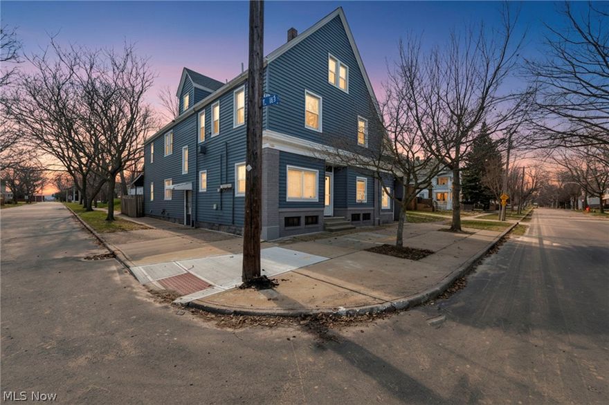 Located just steps from the vibrant Waterloo Arts District, this newly updated 5-unit apartment building offers a rare opportunity to own a well positioned asset in one of Cleveland’s most creative and rapidly growing neighborhoods. The property features a diverse unit mix, including one spacious 3 bedroom, two 2 bedroom units, one 1 bedroom, and one studio, appealing to a wide range of tenants and maximizing rental flexibility. Recent updates such as kitchen, baths, floors, vinyl windows and paint enhance both the functionality and appeal of the building, making it an ideal addition to any investor’s portfolio. Recent updates enhance both the functionality and appeal of the building. The Hot water tanks and roof are less then 10 years old. Each unit has its own furnace. Currently fully occupied and bringing in over 40,000 / year with a proforma income over $60,000 annually. Tenants pay gas and electric and taxes in this area are lower, creating more significant income. All tenants are M2M allowing you to capitalize on the proforma income immediately after ownership.  Tenants will enjoy multiple parking options with a rare detached 3 car garage, a private driveway, and ample street parking. The location is a major highlight surrounded by some of the city’s most popular dining and cultural destinations, including Doinks Burger Joint, Citizen Pie, and Six Shooter Coffee just to name a few. The area is known for its thriving art and music scene, with galleries, live performances, and community events just seconds away, making this a highly desirable place to live. Whether you're looking for a stabilized investment or a value add opportunity in a high demand rental corridor, this property delivers location, versatility, and long term upside. NO seller financing.