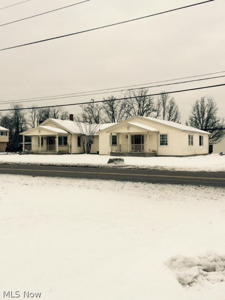 Absolute auction, sells to the highest bidder on location: WEDNESDAY - FEBRUARY 25, 2015 - 12 NOON
Business Property
2,602 Sq. Ft. Ranch Duplex
Zoned I1 Light Industrial
Plain Township - Plain Local Schools
Stark County
2,602 sq. ft. ranch duplex - Zoned I1 Light Industrial. Duplex featuring one bedroom efficiency on one side, other side having two bedrooms - full bath, kitchen, living room/dining room combo with stone fireplace - both units having front & rear entrances - (2) gas FA furnaces - (2) central air units - public utilities - full basement. Large wood shared rear deck - Great opportunity, check zoning for your particular needs.
TERMS ON REAL ESTATE: 15% down auction day, balance due at closing. A 10% Buyer’s premium will be added to the highest bid to establish the purchase price.  Any desired inspections must be made prior to bidding. All information contained herein was derived from sources believed to be correct.