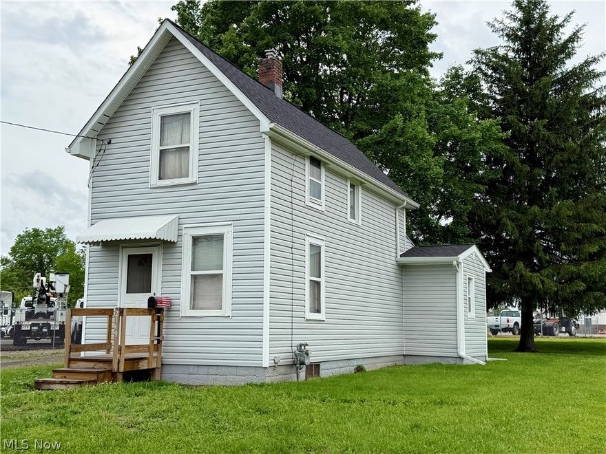 Opportunity awaits with this affordable 2-story home conveniently located near Route 77, shopping, dining, and everyday amenities. Featuring 2 bedrooms on the second floor and a full bathroom on the main level, this property offers a functional layout with plenty of potential for the right buyer.

Recent exterior updates including newer vinyl siding 2023 and a newer roof 2023 along with front porch 2023 provide a solid start for renovations and added peace of mind. Whether you are looking for a starter home, investment property, or your next renovation project, this home offers the chance to build equity and make it your own.

With convenient highway access and strong income-producing potential, this property is ideal for investors, flippers, or buyers ready to add their personal touch and bring new life to a home with opportunity.
Seller is selling home "as is" and cannot make any repairs.