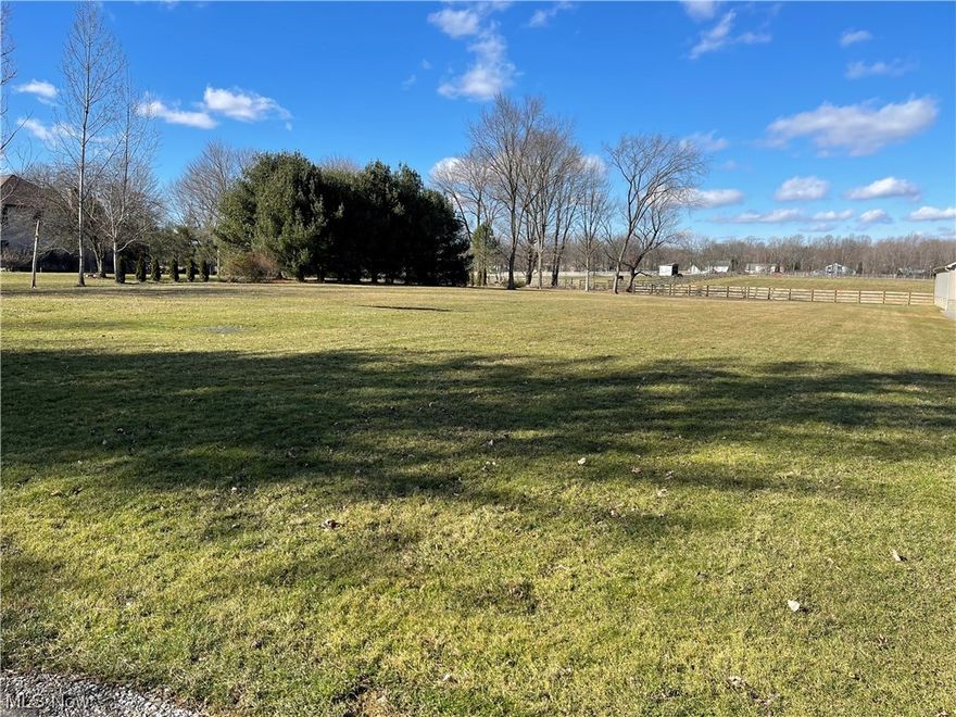 very private location on a dead end private road. 142 ft frontage .904acres