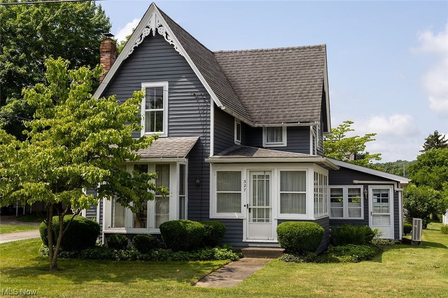 Historic charm in Canal Fulton! hurry to see this beauty which offers updated amenities while honoring the past. With 3 beds 2 full baths and a first floor laundry this home offers plenty of living space! A large family room was added in 1983 filling the home with sunlight. In 2004 the roof was replaced, family room roof replaced in 2010. A shower was added to the first fl bath in 2015, whole house AC in 2016, Exterior paint on home and garage was done in 2017. 2020 a mini split was added to family room. 

The barn/garage was originally a buggy barn! A 2 car garage was added creating a 3 stall garage with magnificent woodworking shop above. The upstairs to the buggy barn is a trip back in time, thoughtfully maintained and lovingly used. Hurry to see this stunning piece of craftmanship anyone would be proud to call their own!