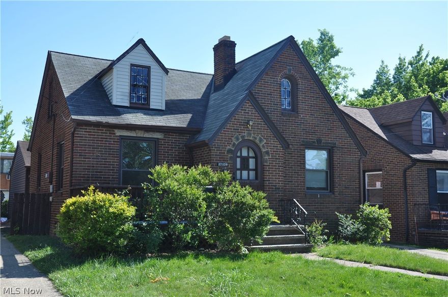 Low maintenance desirable West Park location.  Brick bungalow with three bedroom sand 2 full baths.  Finished basement with new carpeting, just needs your favorite paint color!   All appliances stay including washer and dryer.