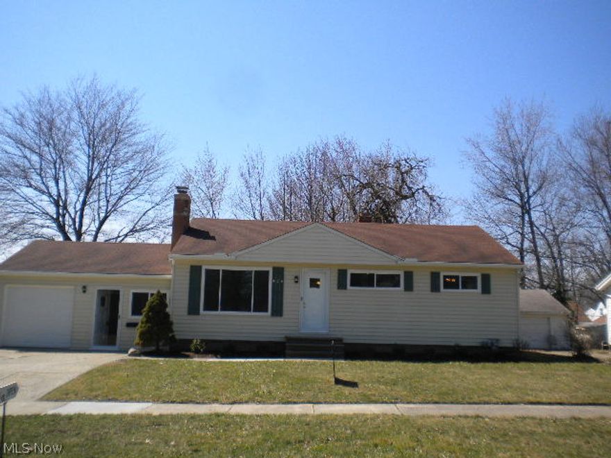 Move your furniture right into this Beautiful Spacious Ranch! New Full Bath * New Stove and Dishwasher* New in 2013 Vinyl Windows, Garage Door, Storm Doors, R30 Insulation, Electrical Components * Passed Sewer Dye Test Point of Sale* Don't Miss This House