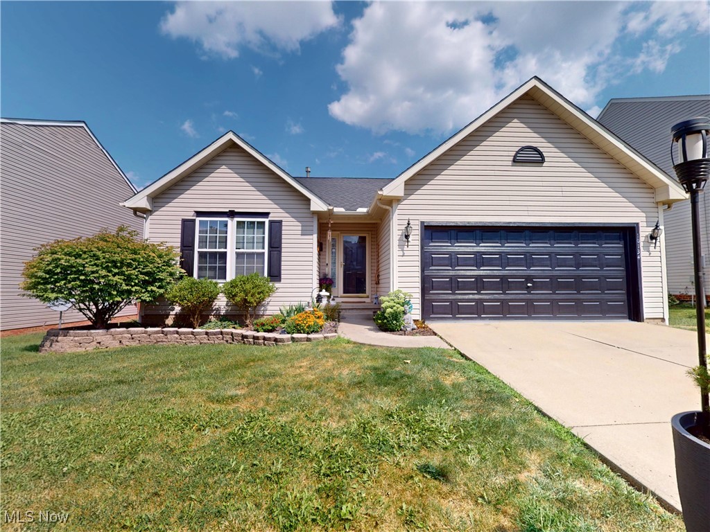 One of few ranches in the desirable Tinkers Green subdivision. This is a great home, suitable for any phase of life. The good size Master Bedroom has a walk-in closet and private bath that includes a walk in shower and garden tub. The other 2 bedrooms are served by a full hall bath that will be professionaly remodeled prior to closing. Open concept kitchen, dining area and family room with luxury vinyl in the kitchen and upgraded flooring in other areas. The lower level is finished with a half bath and two areas that could be a media room, rec room, play room, office, etc. with plenty of room for storage in the crawl space. The backyard offers a concrete patio and is enclosed by a privacy fence. Call today to schedule your private showing!