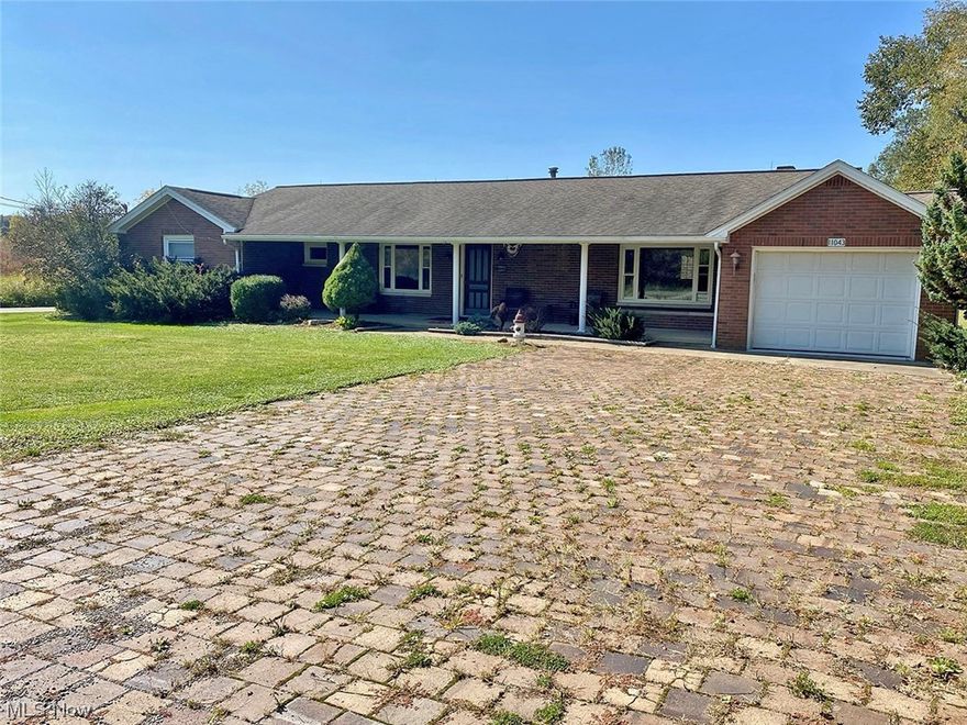 3-bedroom 2 full bath Remodeled Brick Ranch home! NO ZONING! Flooring throughout has been updated including 2-year carpet, wood flooring, vinyl floating floors, and kitchen and bathroom tile. Natural gas stove. Light fixtures, fans, and front door have been updated. Large open-concept kitchen with breakfast bar, Shrock oak cabinetry, and solid oak trim throughout this beautiful home! Large family room with gas fireplace. Attached single-car garage. A new well pump was installed in 2023, and septic is pumped every 3 years, home offers a 3-ton furnace and a 1-ton furnace. New gas lines ran to the house within the last 3 years. The roof was completely replaced In 2020 and includes ice guards. The shop building is 24' x 99' and was built in 2009 with space for 6 cars and an office.. Fully licensed with the county for business use. The garage offers electric, a new propane furnace 2012, and concrete floors!!! So many amazing qualities in this property! Schedule a showing today!!!!