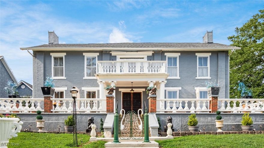 Introducing the historic Mt. Airy Mansion—an architectural gem perched high above McConnelsville, offering sweeping views and timeless grandeur. Built in the late 1800s by a prominent local businessman, this stately 5-bedroom, 3.5-bath residence has remained a landmark of elegance and craftsmanship for well over a century. The current seller is just the third owner of this remarkable estate, preserving its rich history while thoughtfully updating it for modern living.

The home features four fireplaces, grand living and dining spaces, and exquisite period details throughout. Recent upgrades include a new shingle roof, Generac whole-house generator, and two furnaces—one new, the other just 4 years old. Additional amenities include a 2-car detached garage, a 1-car carport, and beautifully elevated grounds that capture the charm and prestige of a bygone era.

Mt. Airy Mansion is a rare opportunity to own one of Morgan County’s most treasured and recognizable homes.

Showings by appointment only.