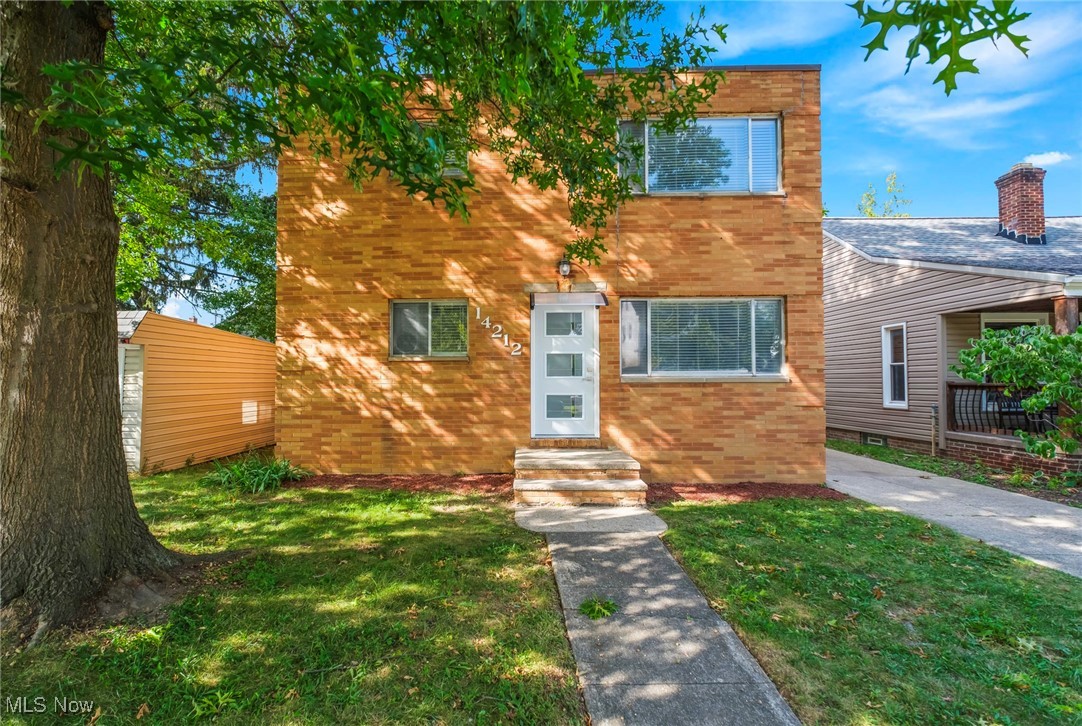 Check out this fully updated brick duplex in West Park! This property has been beautifully renovated and features a new boiler (2023), roof (2022), drywall, insulation, plumbing, electric, light fixtures, granite countertops, carpet, Lifeproof vinyl flooring, interior and exterior doors, and completely modernized kitchens and bathrooms (all done in 2025. Too many updates to list).
The first-floor unit offers a living room, an eat-in kitchen, 1 bedroom, and 1 bathroom, with access to a shared laundry room in the common area. The upstairs unit features a living room, an eat-in kitchen, 2 bedrooms, and 1 bathroom. Perfect opportunity for investors, multi-generational living, or anyone looking to live in one unit and rent out the other to offset their mortgage. Don’t miss this opportunity—schedule a showing today!