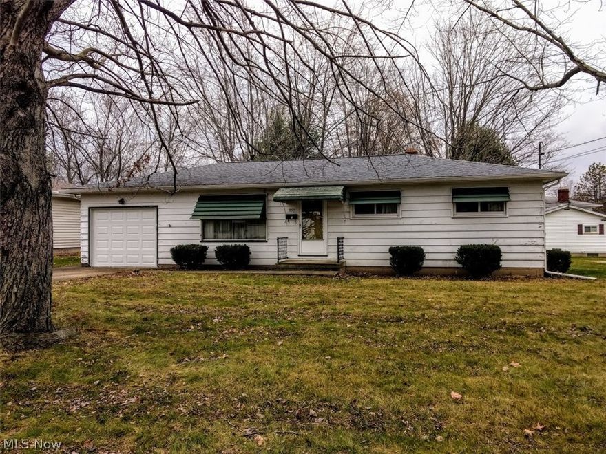 Nice 3 bedroom, 1.5 bath ranch with eat-in kitchen, newer roof 2014, furnace/AC 2017, hot water tank 2009, updated electrical. Some newer vinyl windows 2015, newer garage door & opener. All appliances stay along with the new Kenmore washer & dryer.