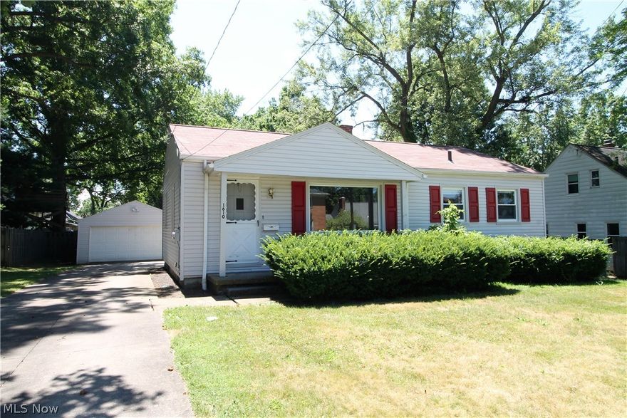 Welcome to this charming three-bedroom, one full bath ranch home. The living room offers a large picture window, freshly painted interior and new carpet throughout the home. The bright kitchen has abundant of cabinets, new countertops, new flooring, newer fridge, stove, and dishwasher. Full bathroom has been updated. There is a large full unfinished clean basement, great for storage. Outside you find a two-car detached garage, great size yard to sit out and entertain or just to relax. Great location, just minutes to freeway, shopping, restaurants, etc. All you have to do is move in!