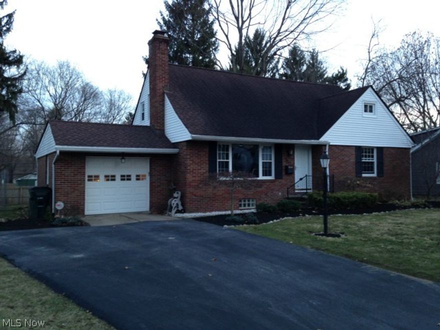 Move right in to this charming brick cape. This home is very clean and well maintained. A beautiful bay window in the living room and a gas fire place makes it so welcoming. French doors lead into the formal dining room. There are two bedrooms on the first floor and an updated full bath. The kitchen is fully applianced and very spacious with room to eat in. It has ceramic tile floors and corian counters. There is a huge master bedroom on the second level with a half bath, many built ins and lots of closet space. There is a rec room in the basement and a work shop. The laundry area is separate and there is more space to finish. The backyard is fenced with a new stamped concrete patio perfect for outdoor entertaining. Newer windows, newer furnace. Silver Lake Elementary 
and Crystal Lake privileges. This house is priced to sell!