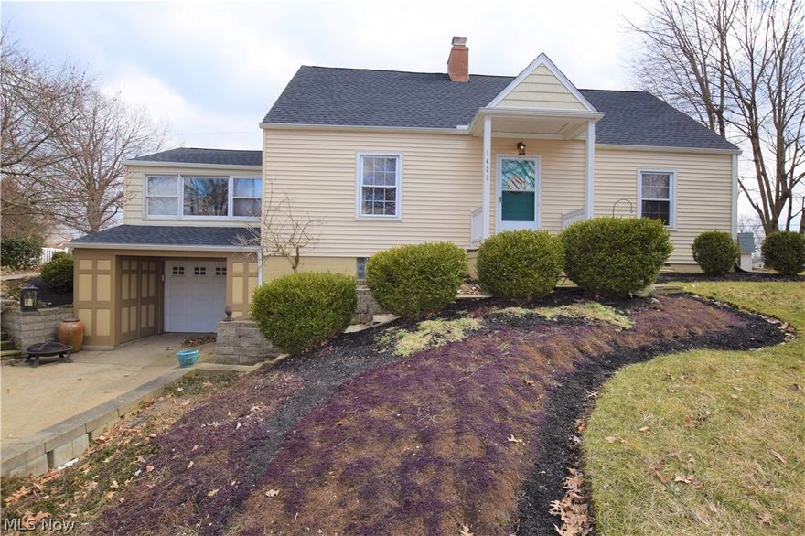 This beautiful 4 bedroom, 2-and-a-half bath home has so many admirable features throughout. The living room has lovely original wood floors and a fireplace, making the space very cozy. The open dining room has a beautiful bay window, welcoming lots of natural light into the room. The kitchen has a ton of cabinet space, giving you the convenience to store all of your food, dishes, and small appliances in one place. This home has a large bonus room that can be used as a second living room or a recreation room. This room has plenty of windows and outside access. Both tiled showers are clean and newer. The bedrooms are all a nice size. Partially finished basement with a half bath allows you to have even more living space.