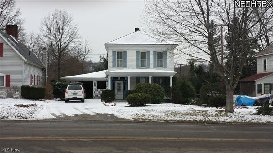 Wonderful home with 3 or 4 bedrooms, 2.5 baths, has been a long time family home, estate home needs to sell. Very clean. Gorgeous stair system from foyer to 2nd floor. TALL Ceilings about 10' high on 1st floor, bright and airy with tall windows as well. Huge carport, 2 sheds, close to school, firehouse is across the street and the library is only 3 doors down, convenient location with grocery store a block away as well as gas station and drug store close proximity! There is a 4th room on 2nd floor off the bathroom that was a 2nd floor kitchen previously that can be used as a 4th bedroom or home office or 2nd floor living room. Also a kitchen and bath area located in the basement. This home could be split into separate rentals. Will sell furnished or unfurnished. With some new carpet and a little TLC this is a fabulous home! Mineral Rights will not transfer, mineral rights are already under contract.