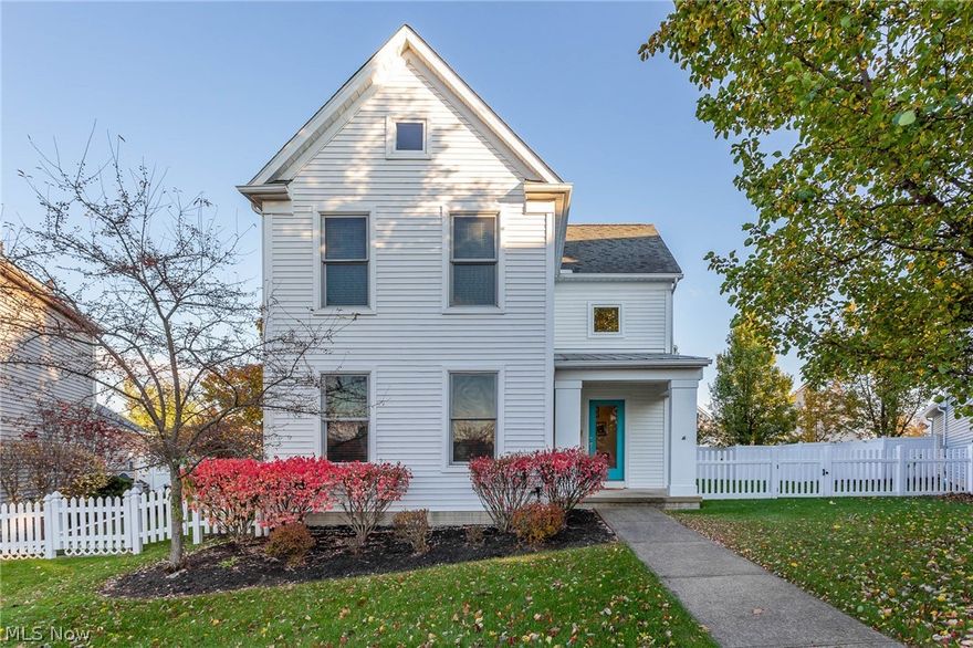 This updated Medina Colonial features three bedrooms, two and half baths, and a desirable open floor plan! This home has modern decor in a classic package. The spacious family room features a wood burning fireplace and is open to the dining room, and kitchen that comes with all appliances. Upstairs you will find a spacious master suite with vaulted ceiling, nice sized bath, and large walk in closet. Outside you will enjoy the covered patio and fully fenced private yard. The full basement offers plenty of storage, or could be finished for additional living space. Updates include, Fresh paint throughout, New laminate flooring throughout the 1st floor 2018, New Carpet on the 2nd floor 2018, New Dishwasher 2018, Nest thermostat 2018, and AC condenser. Walk to local shopping and restaurants as this home is ideally located and also offers quick access to highways. Hurry to schedule your showing and make this your new home for the Holidays!